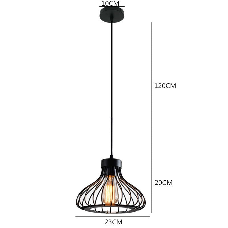 Industrial Pendant Light, Vintage Pendant Light for Dining Room