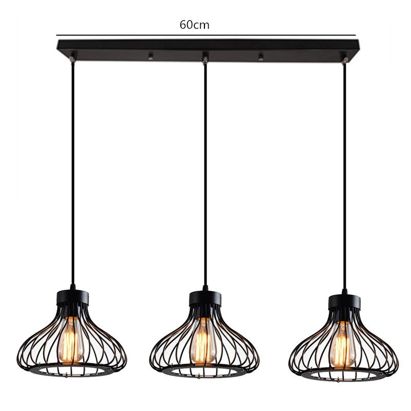 Industrial Pendant Light, Vintage Pendant Light for Dining Room