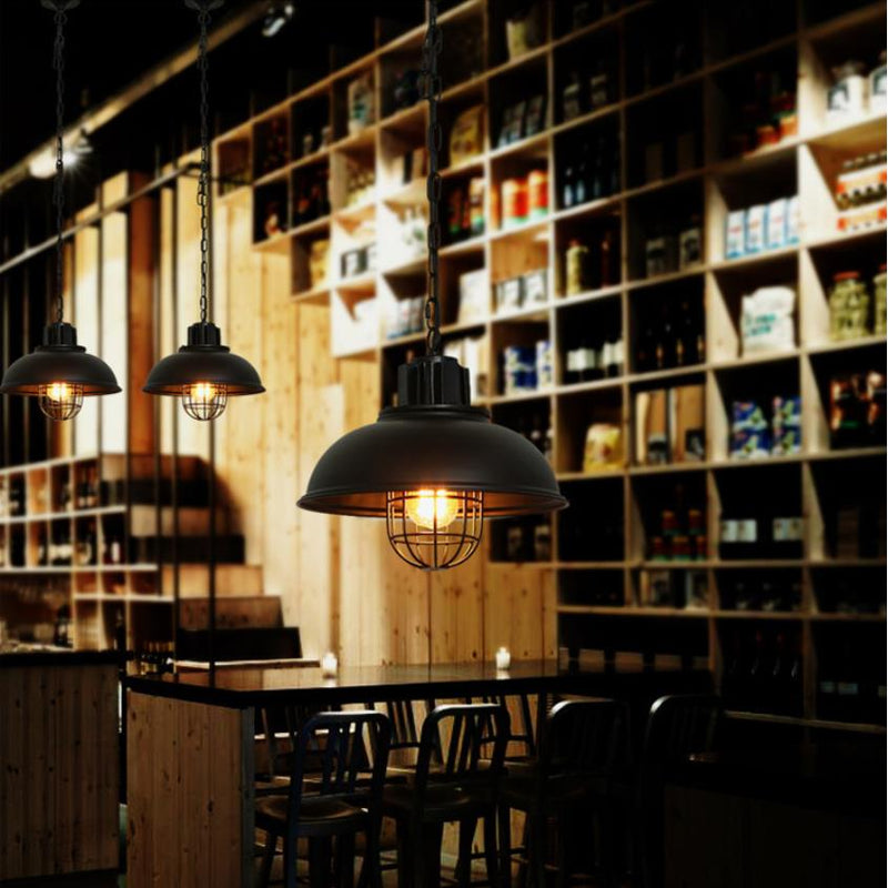 Industrial Pendant Light, Vintage Pendant Light for Dining Room