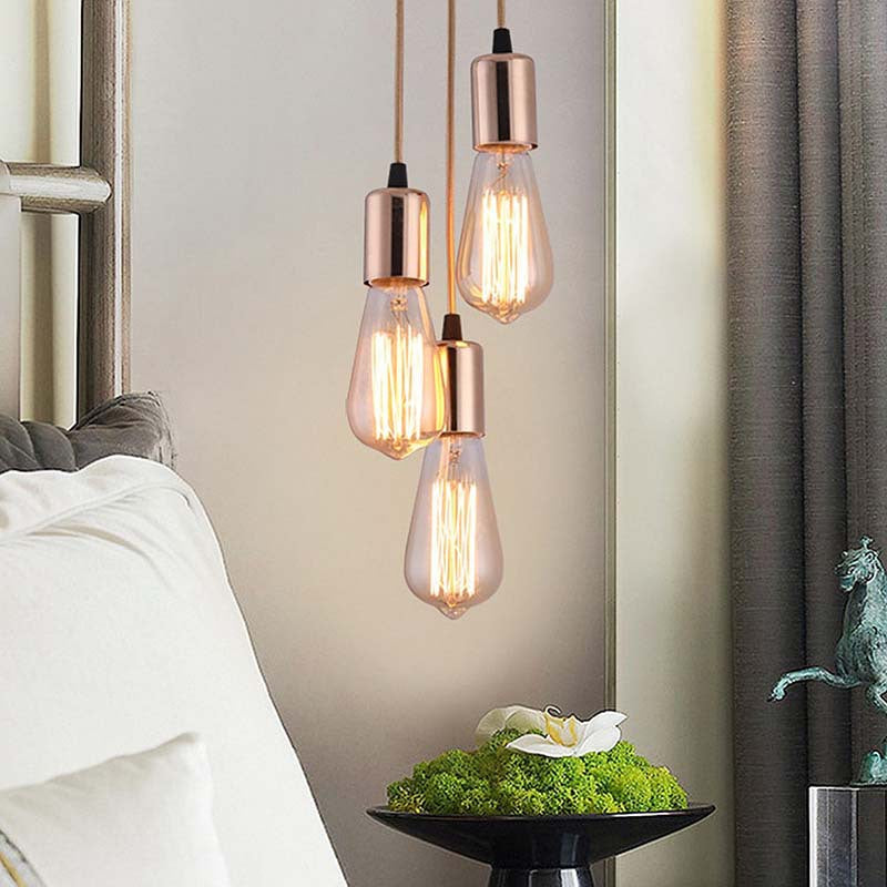 Industrial Pendant Light, Vintage Pendant Light for Living Room