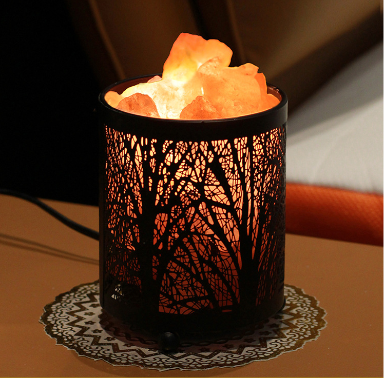 Iron Container Salt Night Light