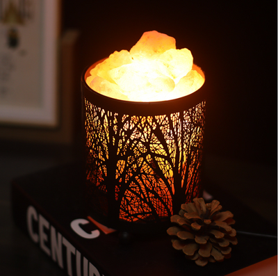 Iron Container Salt Night Light