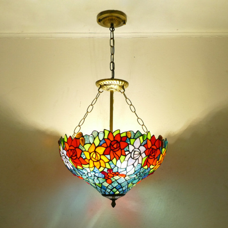 Iron European Style Light Tiffany Lamp, Pendant Light, Hotel Light