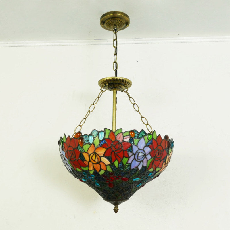 Iron European Style Light Tiffany Lamp, Pendant Light, Hotel Light