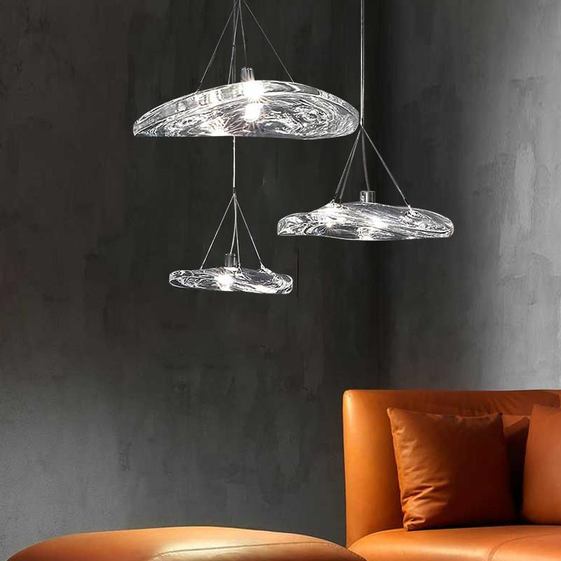 Italian New Style Pendant Light, Glass Dining Room Light, Bedroom Light