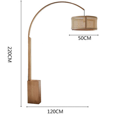 Japanese Arc Floor Lamp, Living Room Light, Hotel Light