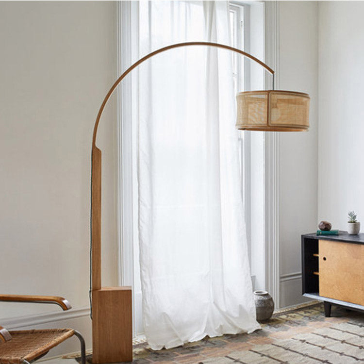 Japanese Arc Floor Lamp, Living Room Light, Hotel Light