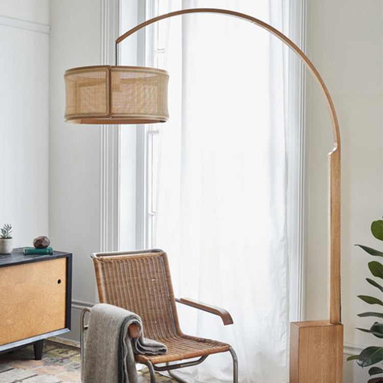 Japanese Arc Floor Lamp, Living Room Light, Hotel Light