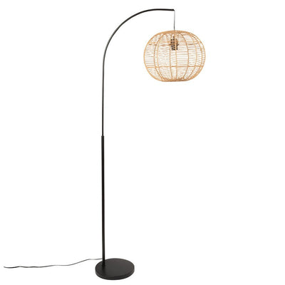 Japanese Arc Floor Lamp, Living Room Light, Reading Light