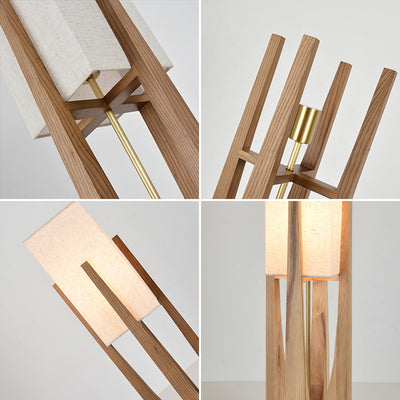 Japanese Floor Lamp, Modern Simple Living Room Light, Bedroom Light