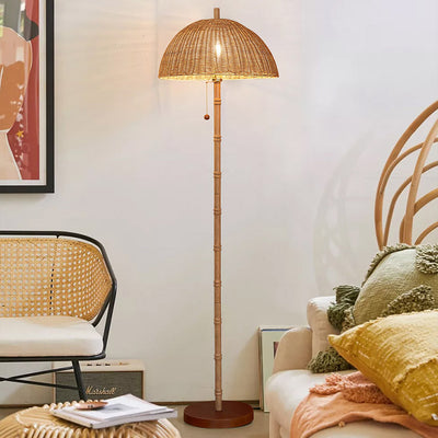 Japanese Floor Lamp, Simple Modern Living Room Light, Dining Room Light