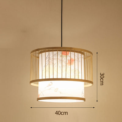 Japanese Modern Simple Pendant Light, Living Room Light, Bedroom Light