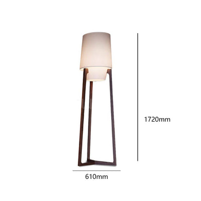 Japanese Simple Floor Lamp, Bedroom Light, Hotel Light