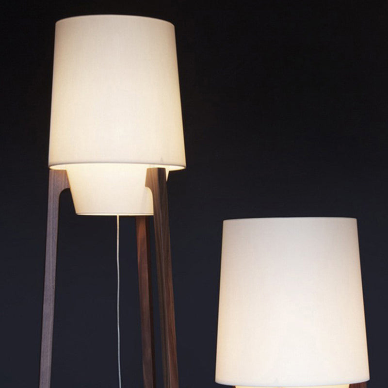 Japanese Simple Floor Lamp, Bedroom Light, Hotel Light