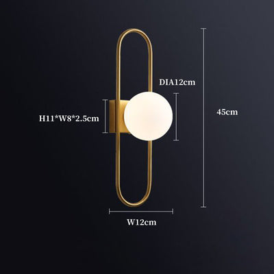 LED Wall Light, Wall Light for Bedroom