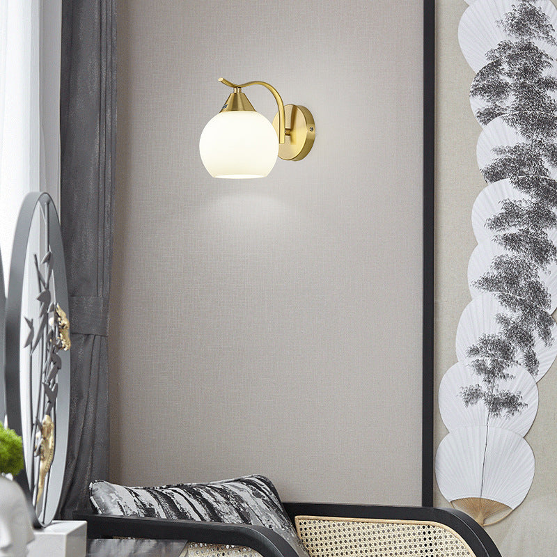 Led Copper Wall Light, Wall Light for Bedroom