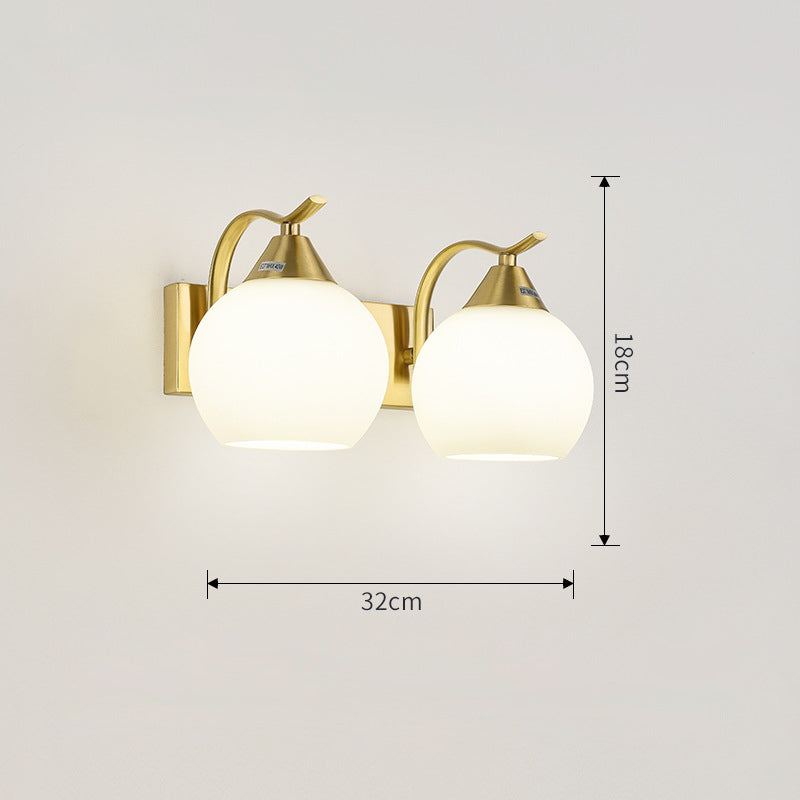 Led Copper Wall Light, Wall Light for Bedroom