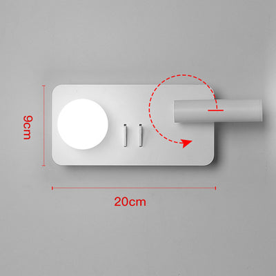 Led Wall Light, Reading Light for Bedroom