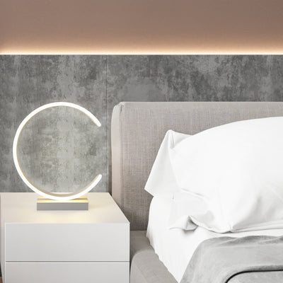 Letter C and S Table Lamp, Bedside Table Lamp, Modern Bedside Lamp