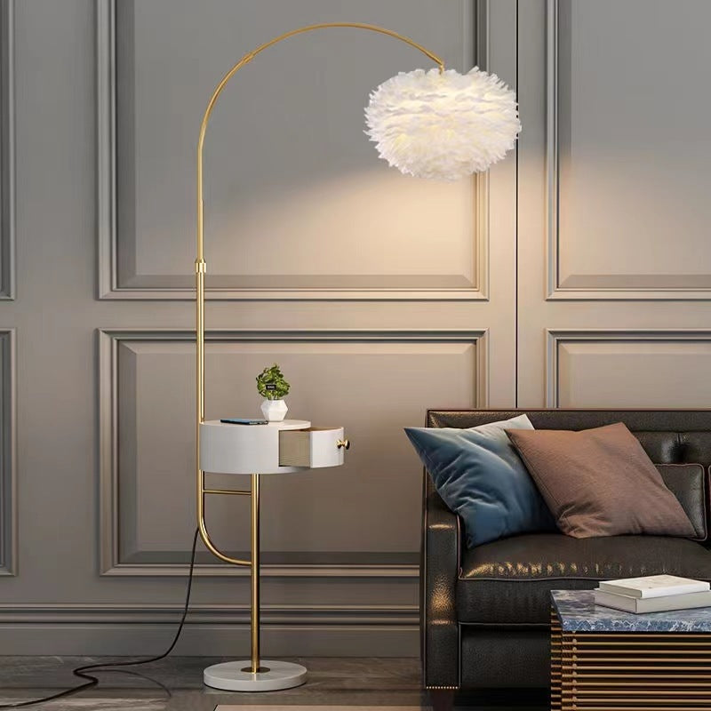 Light Luxury Floor Lamp, Simple Bedroom Light, Living Room Light