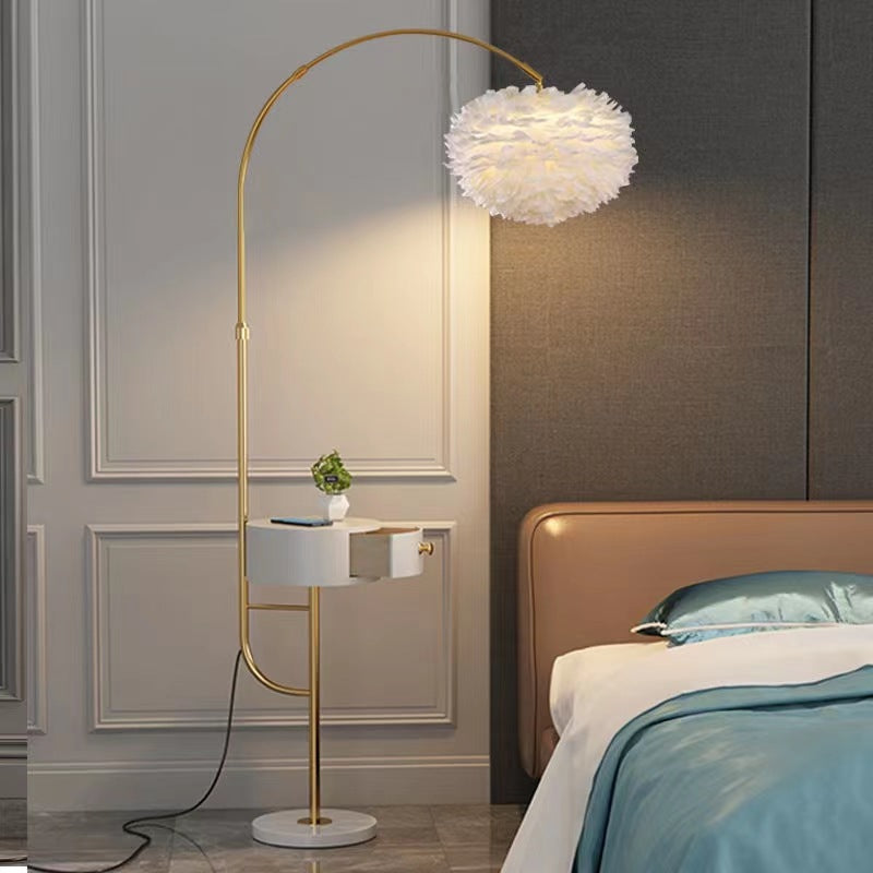 Light Luxury Floor Lamp, Simple Bedroom Light, Living Room Light