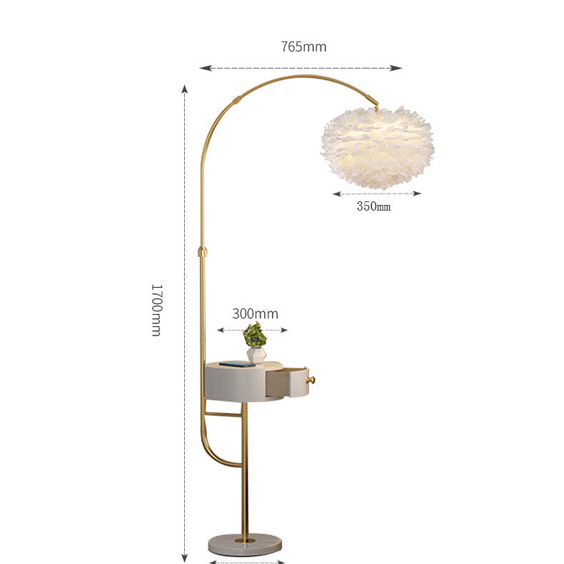 Light Luxury Floor Lamp, Simple Bedroom Light, Living Room Light