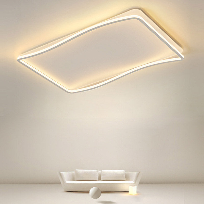 Long Square Ceiling Light, Bedroom Ceiling Light