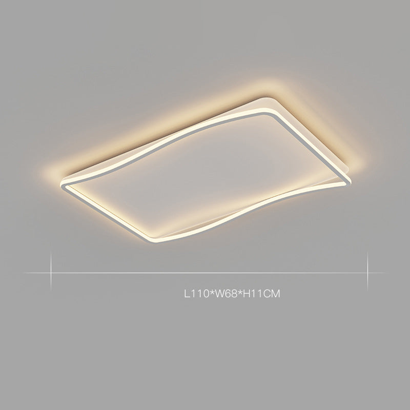 Long Square Ceiling Light, Bedroom Ceiling Light