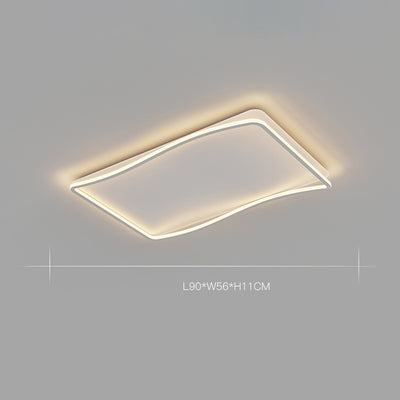 Long Square Ceiling Light, Bedroom Ceiling Light