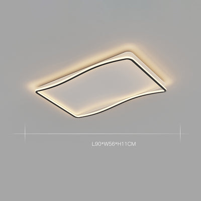 Long Square Ceiling Light, Bedroom Ceiling Light