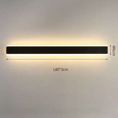 Long Wall Lamp for Study Room, Bedside Wall Light for Bedroom