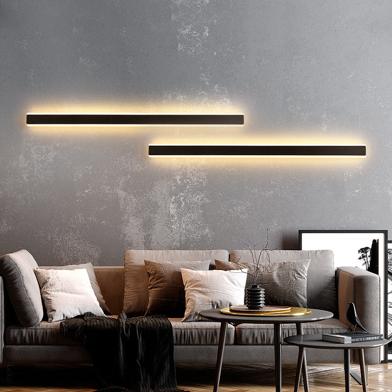 Long Wall Lamp for Study Room, Bedside Wall Light for Bedroom