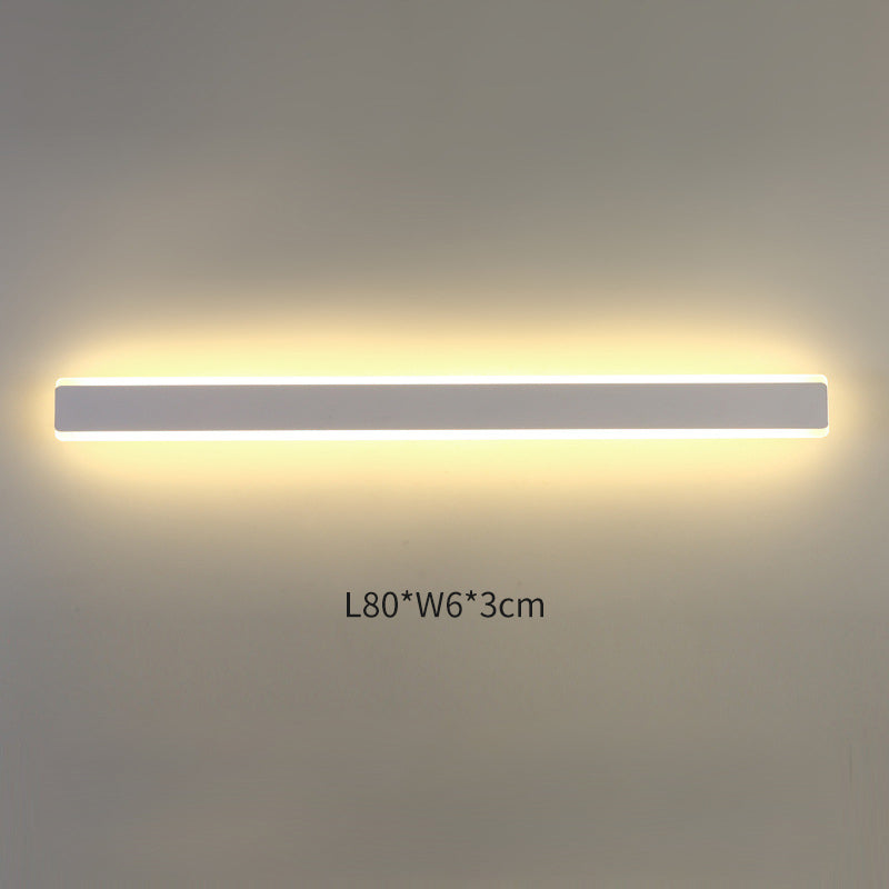 Long Wall Lamp for Study Room, Bedside Wall Light for Bedroom