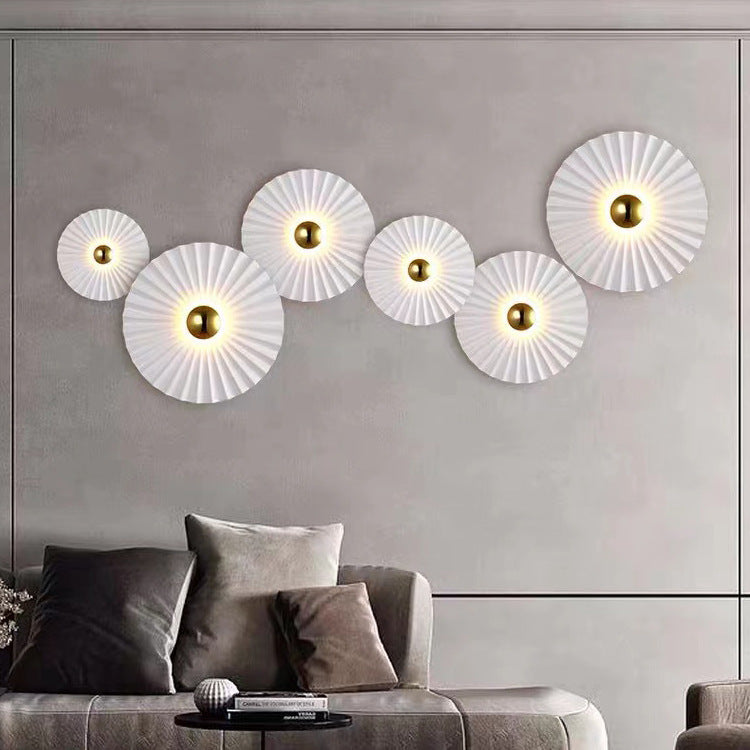 Lotus Leaf Flower Wall Light, Wall Light for Living Room