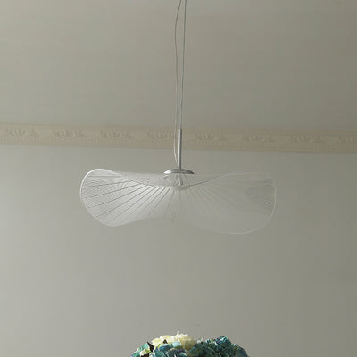 Lotus Leaf Straw Hat Pendant Light, Hallway Light, Living Room Light