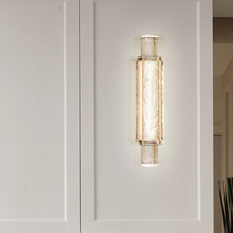 Lucite Crystal Wall Light, Wall Light for Living Room