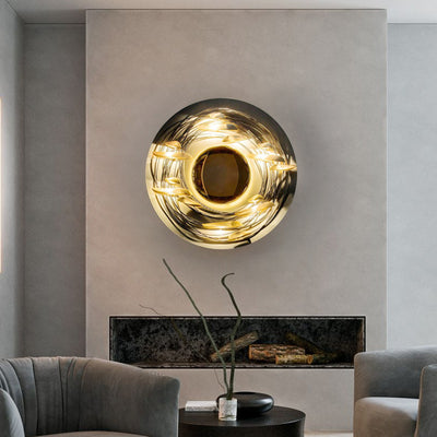 Luxury Coin Wall Light, Living Room Wall Light, Dining Room Light