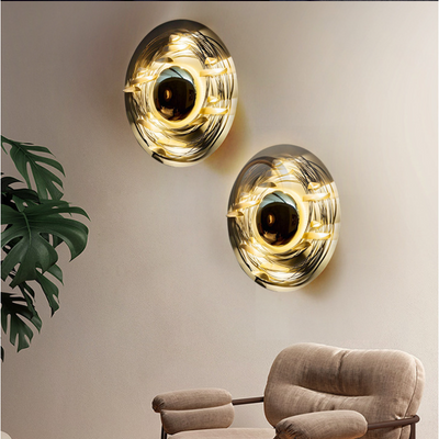 Luxury Coin Wall Light, Living Room Wall Light, Dining Room Light