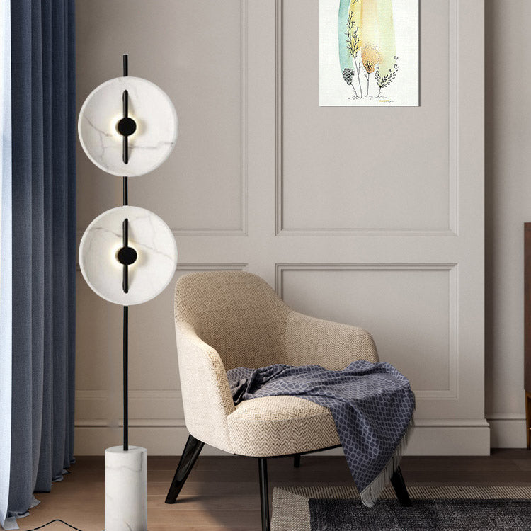 Marble Floor Lamp, Living Room Light, Dining Room Light