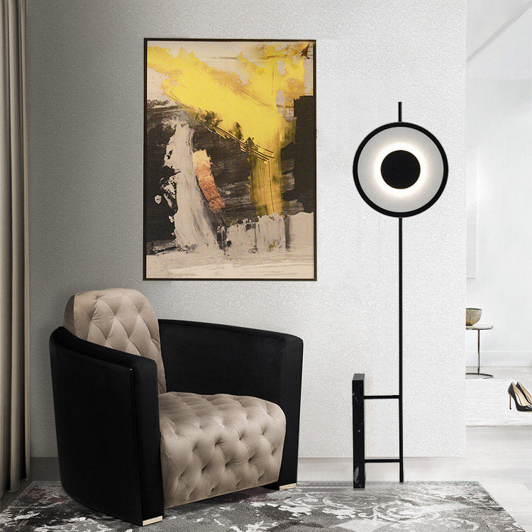 Marble Simple Floor Lamp, Living Room Light, Dining Room Light