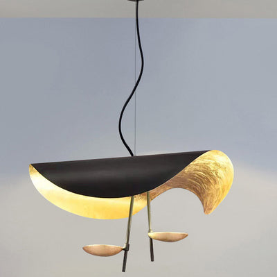 Metal Hat Pendant Light, Postmodernism Living Room Light, Bedroom Light