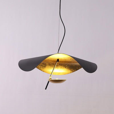 Metal Hat Pendant Light, Postmodernism Living Room Light, Bedroom Light