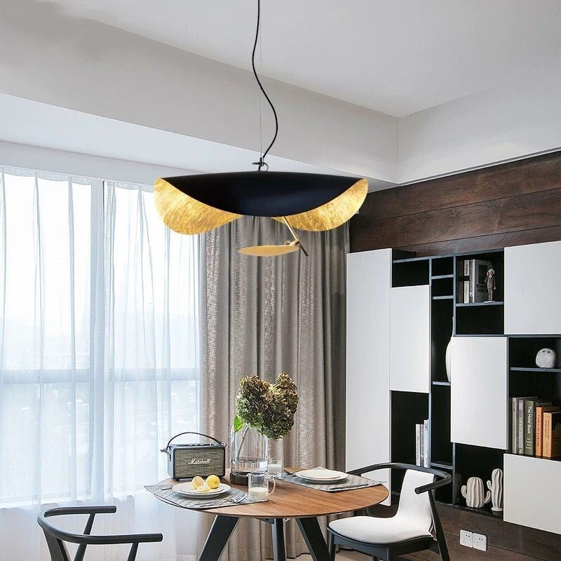 Metal Hat Pendant Light, Postmodernism Living Room Light, Bedroom Light