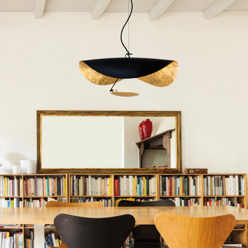 Metal Hat Pendant Light, Postmodernism Living Room Light, Bedroom Light