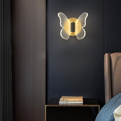 Modern Butterfly Wall Light, Wall Light for Bedroom