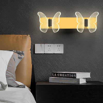 Modern Butterfly Wall Light, Wall Light for Bedroom