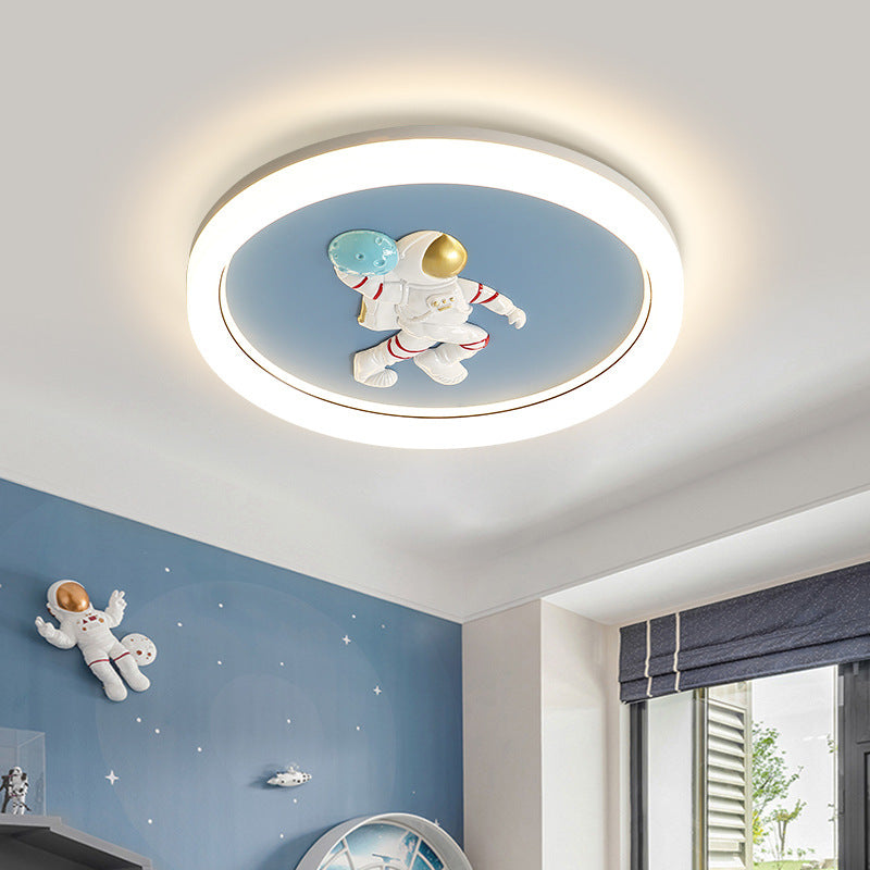 Modern Cartoon Character Ceiling Light, Flush Mount Ceiling Fixture, Bedroom Ceiling Light