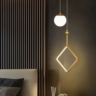 Modern Copper Wall Light, Wall Light for Living Room