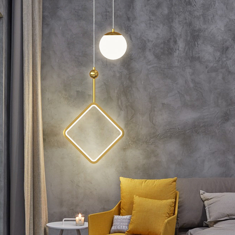 Modern Copper Wall Light, Wall Light for Living Room