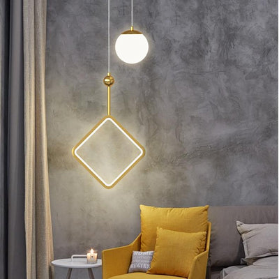 Modern Copper Wall Light, Wall Light for Living Room